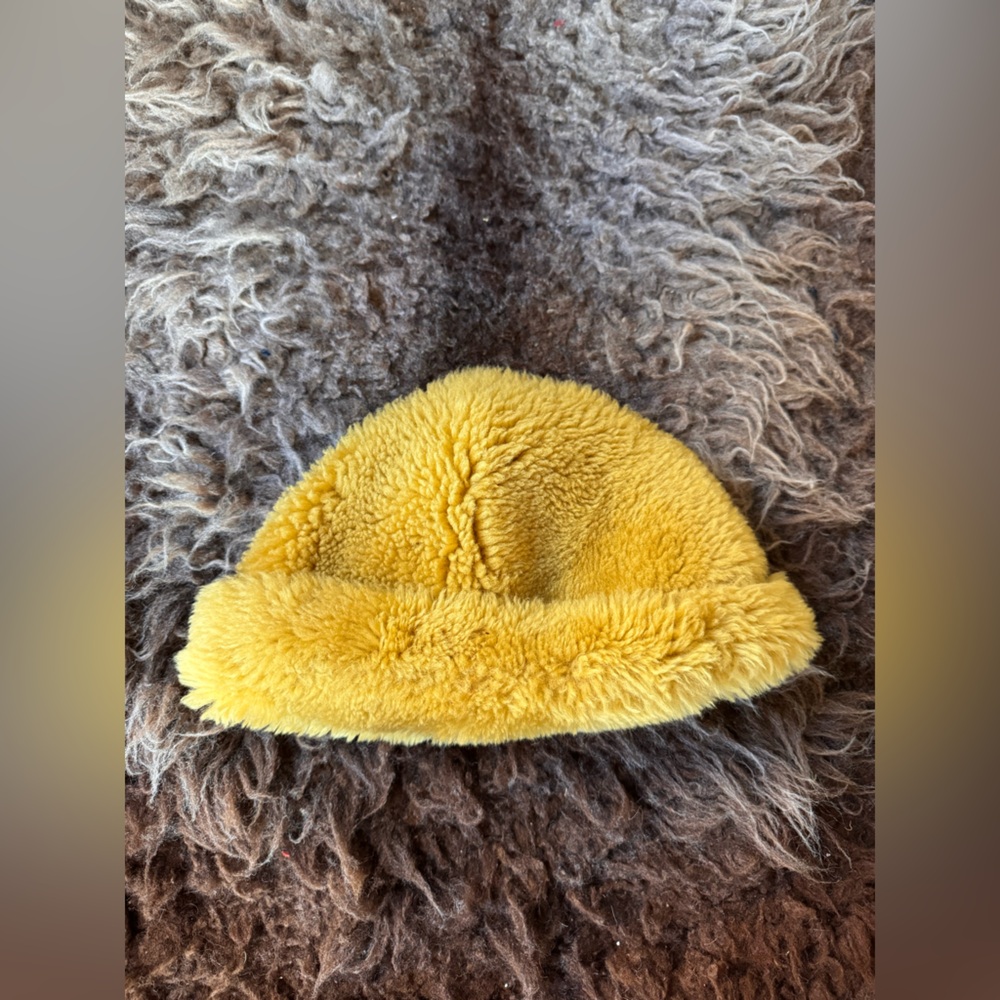 Cozy Yellow Women's Fleece Hat